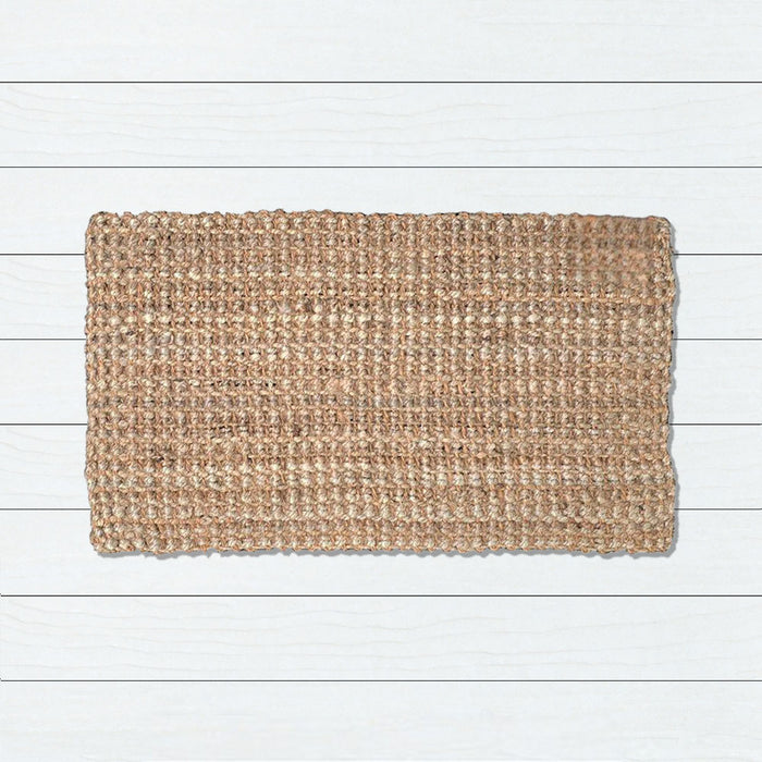 Dark Bubble Jute & Coir Doormat, 50x80cm