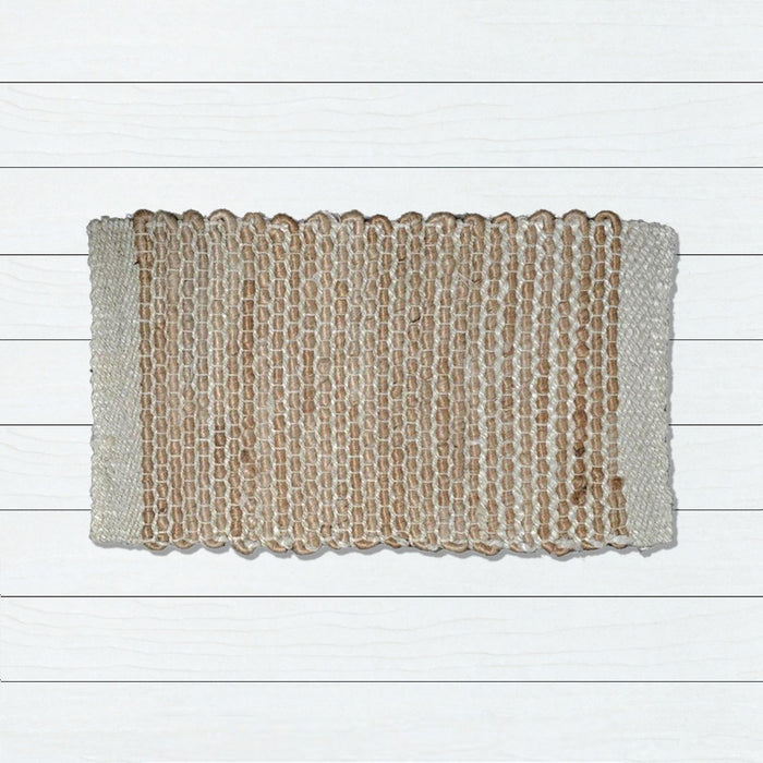 Light Bubble Jute & Coir Doormat, 50x80cm