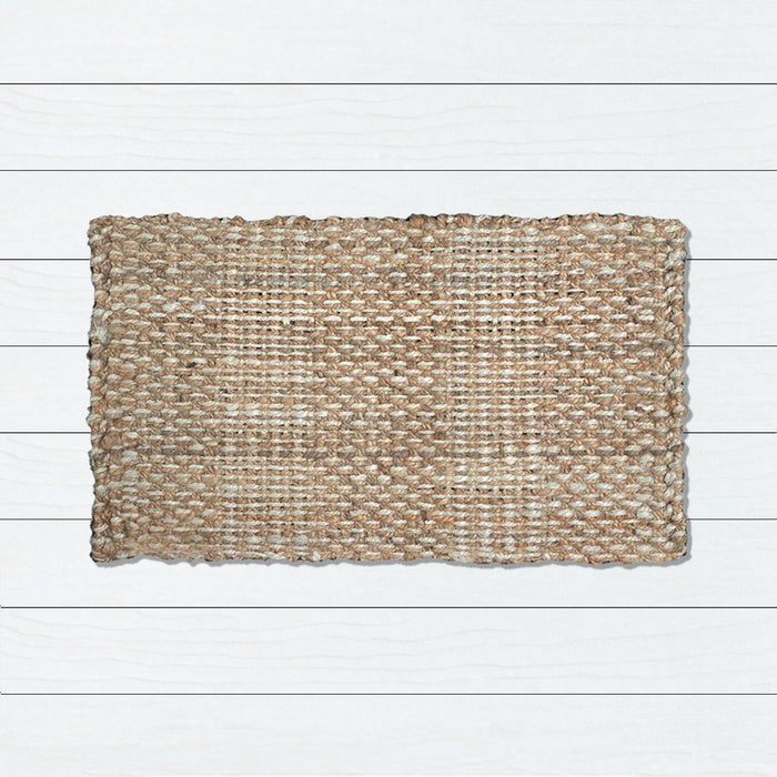 Stripes & Knots Jute Doormat, 50x80cm