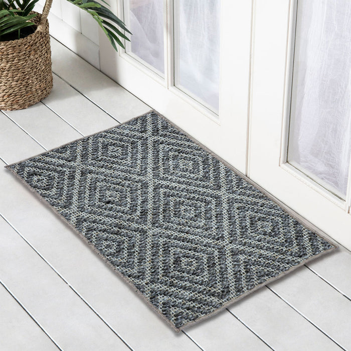 Diamond Latex Sisal 2T Dk Doormat, 50x80cm