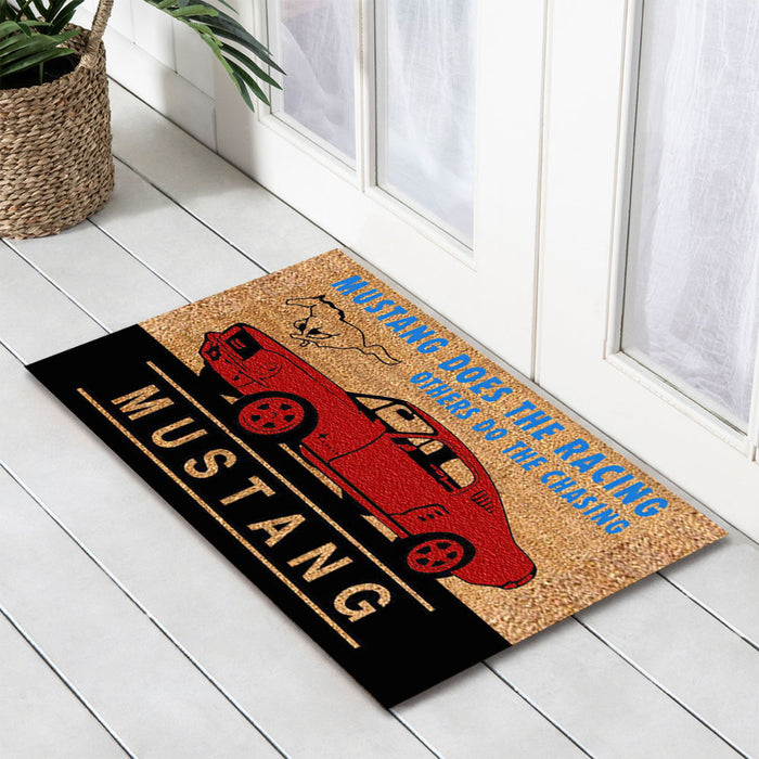 Mustang Latex Backed Coir Doormat, 45x75cm