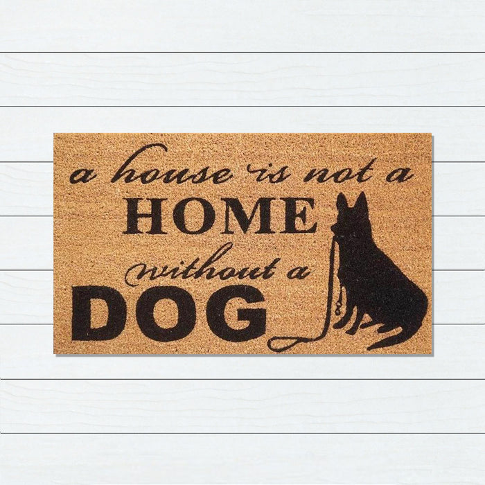 Home Dog Latex-Coir Doormat, 45x75cm