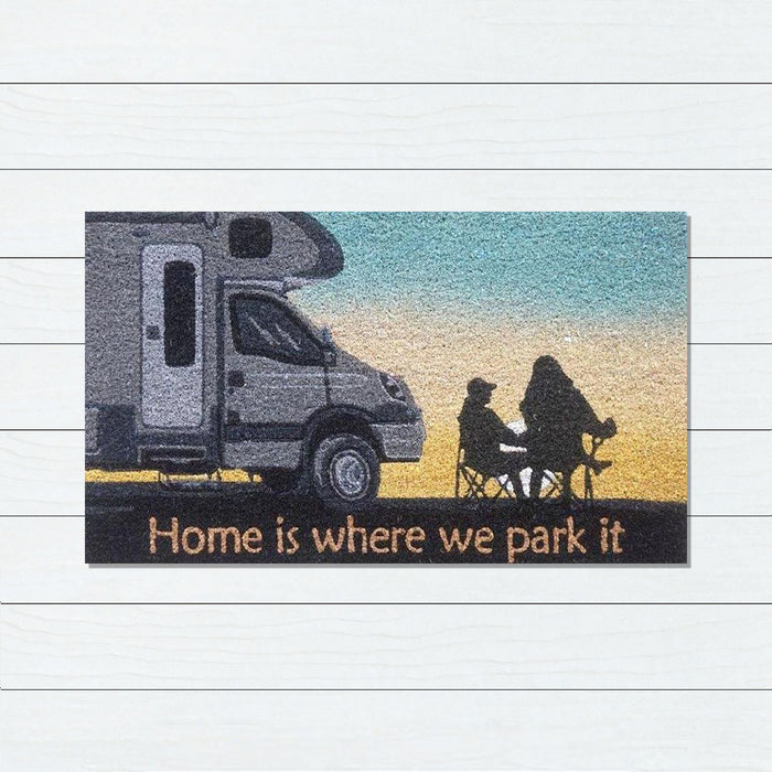 Motor Home Latex-Coir Doormat, 45x75cm