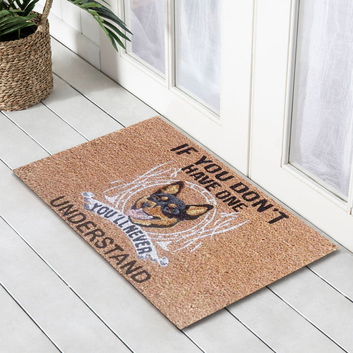 Kelpie Latex-Coir Doormat, 45x75cm