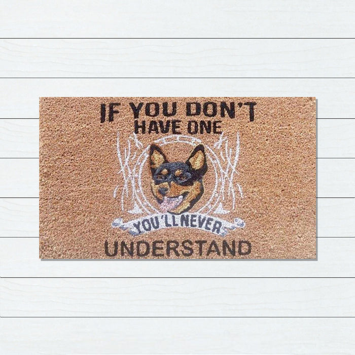 Kelpie Latex-Coir Doormat, 45x75cm