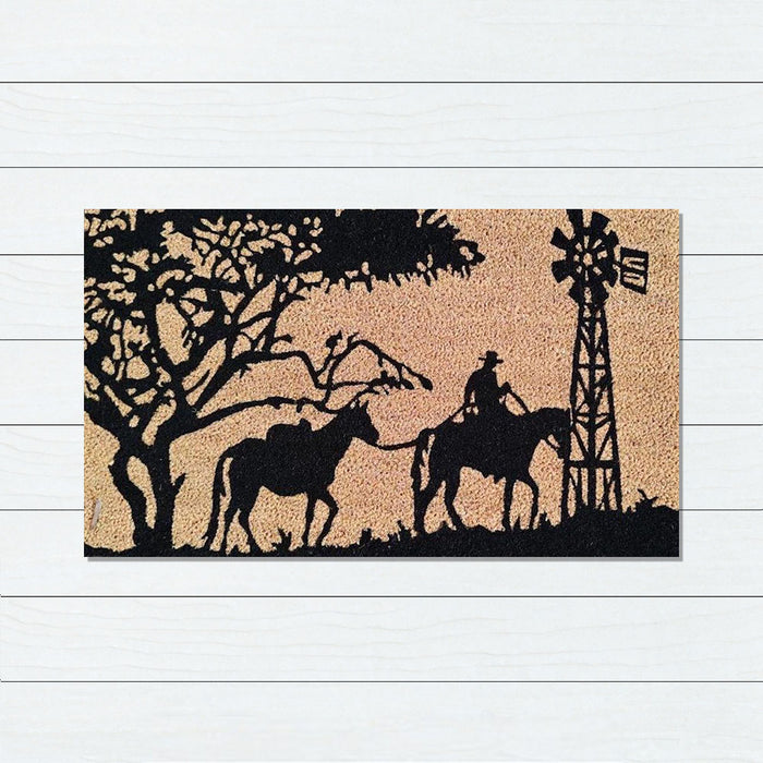 Stockman Latex Coir Doormat, 45x75cm