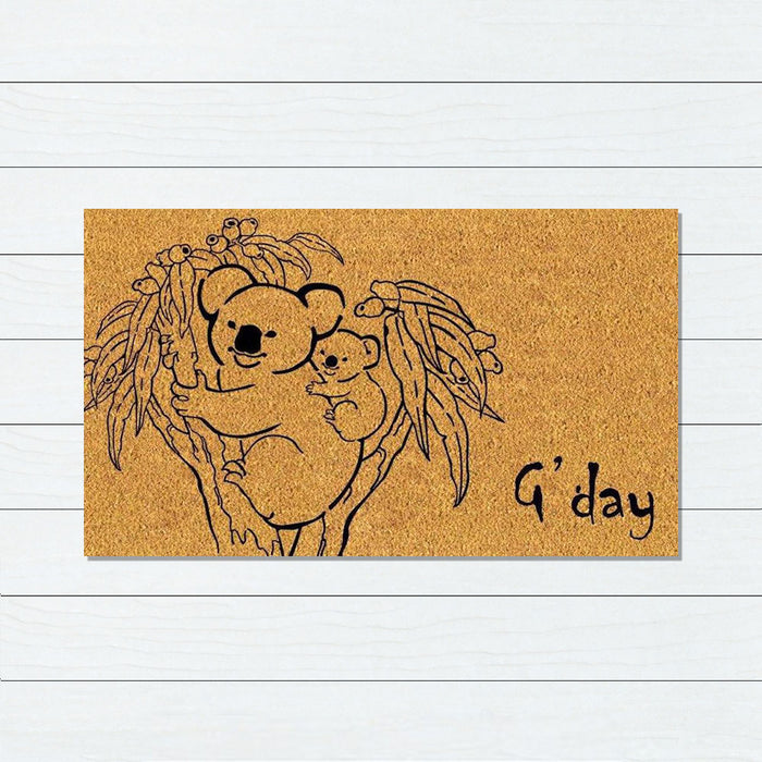 Koala Coir Latex Backed Doormat, 40x60cm