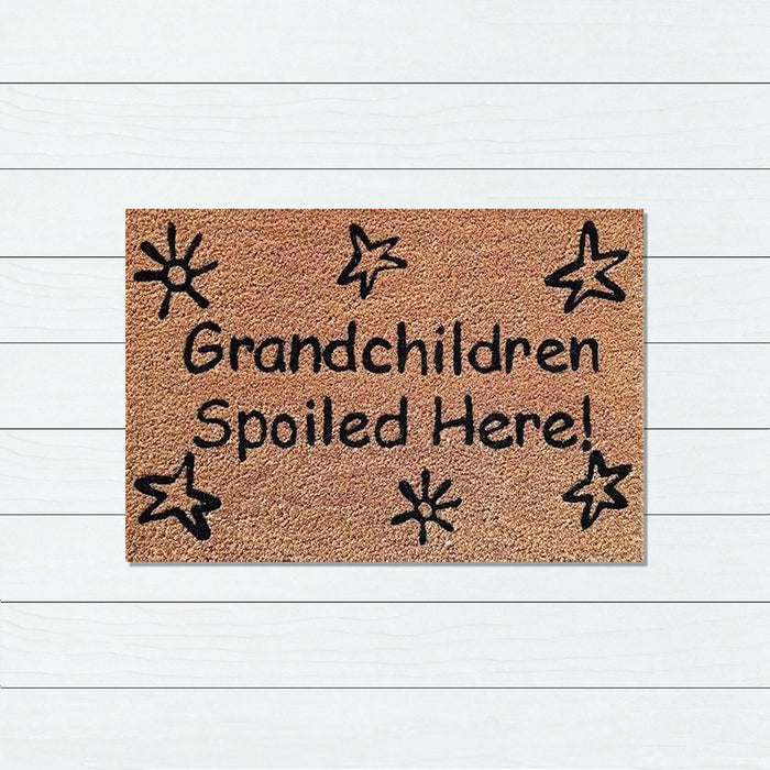 Grandchildren Latex Coir Doormat, 40x55cm