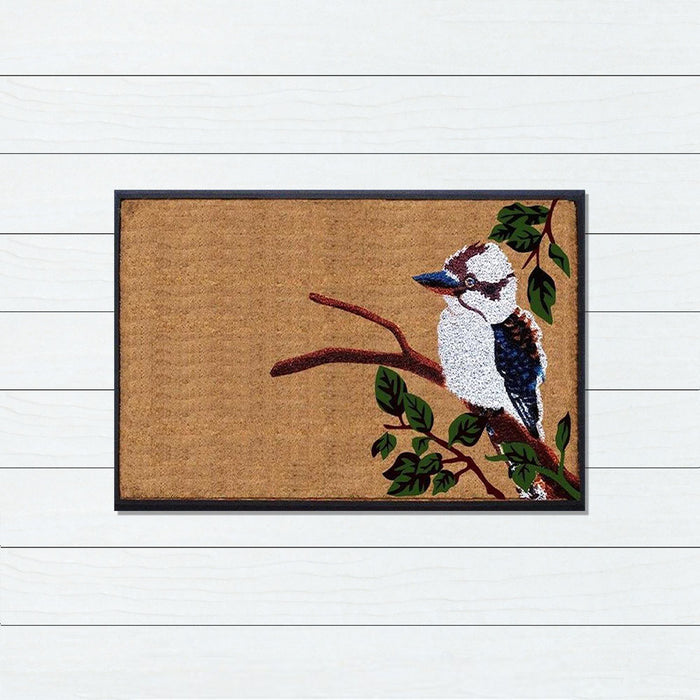 Kookaburra Rubber & Coir Doormat, 76x120cm