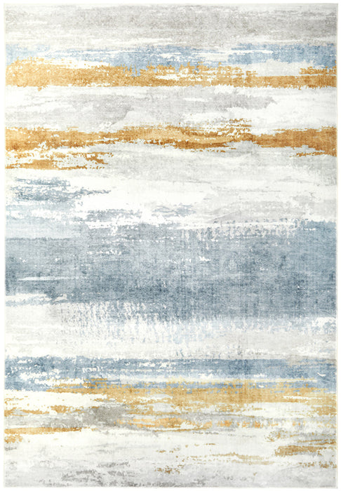 Riviera Kyle Blue Washable Rug