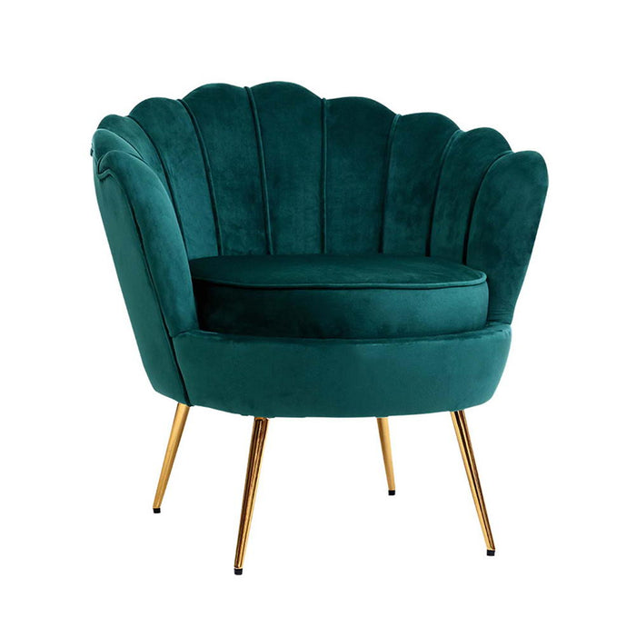 Artemis Armchair Velvet Green Callista