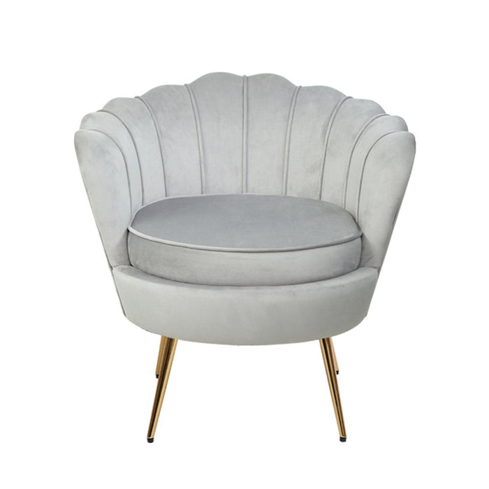 Artemis Armchair Velvet Grey Callista