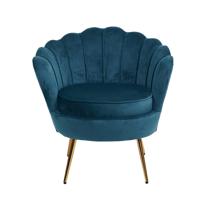 Artemis Armchair Velvet Blue Callista