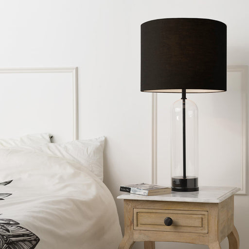 Ira Table Lamp Black, Lamps, Ozark Home 