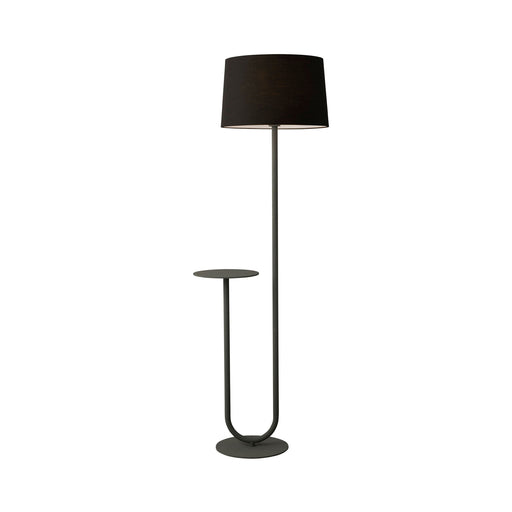 Esta Charcoal Floor Lamp Black, Lamps, Ozark Home 