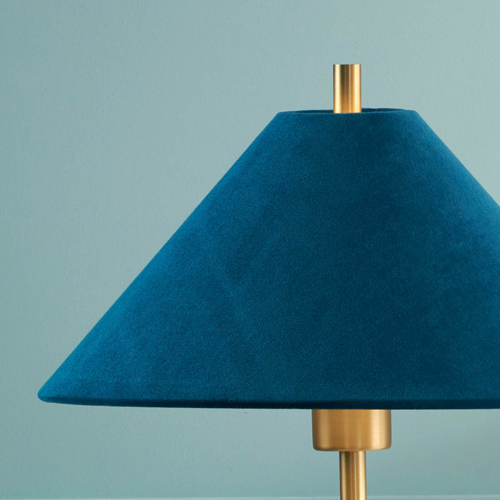 Hadley Table Lamp Blue, Lamps, Ozark Home 