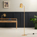 Pia Brass Floor Lamp, Lamps, Ozark Home 