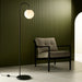 Mintu Floor Lamp Black, Lamps, Ozark Home 