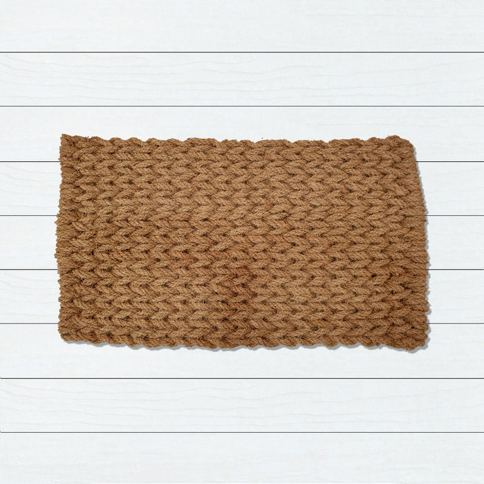 Coir Rope Knit Weave Doormat 60x90cm, Door Mats, Ozark Home 