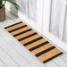 Black Stripes Premium FM2 Doormat 39x119cm, Door Mats, Ozark Home 