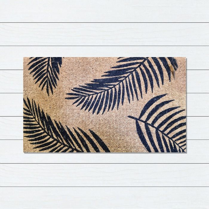 Fern Black Premium FM2 Doormat 50x80cm, Door Mats, Ozark Home 