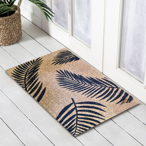 Fern Black Premium FM2 Doormat 50x80cm, Door Mats, Ozark Home 