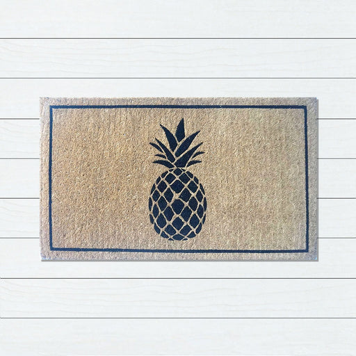 Black Pineapple Premium FM2 Doormat 50x80cm, Door Mats, Ozark Home 