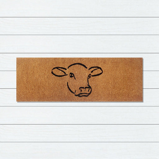 Cow Face Premium FM2 Doormat 39x119cm, Door Mats, Ozark Home 