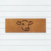 Cow Face Premium FM2 Doormat 39x119cm, Door Mats, Ozark Home 