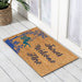 Fairies Welcome Here PVC Backed Coir Doormat 40x60cm, Door Mats, Ozark Home 