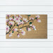 Magnolia Blossom PVC Backed Coir Doormat 58x89cm, Door Mats, Ozark Home 