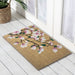 Magnolia Blossom PVC Backed Coir Doormat 58x89cm, Door Mats, Ozark Home 