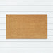 Natural PVC Backed Coir Doormat 60x90cm, Door Mats, Ozark Home 