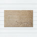 Embossed Home PVC Backed Coir Doormat 50x80cm, Door Mats, Ozark Home 