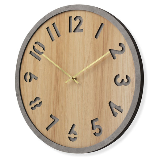 Jonah 40cm Silent Wall Clock, Wall Clocks, Ozark Home 