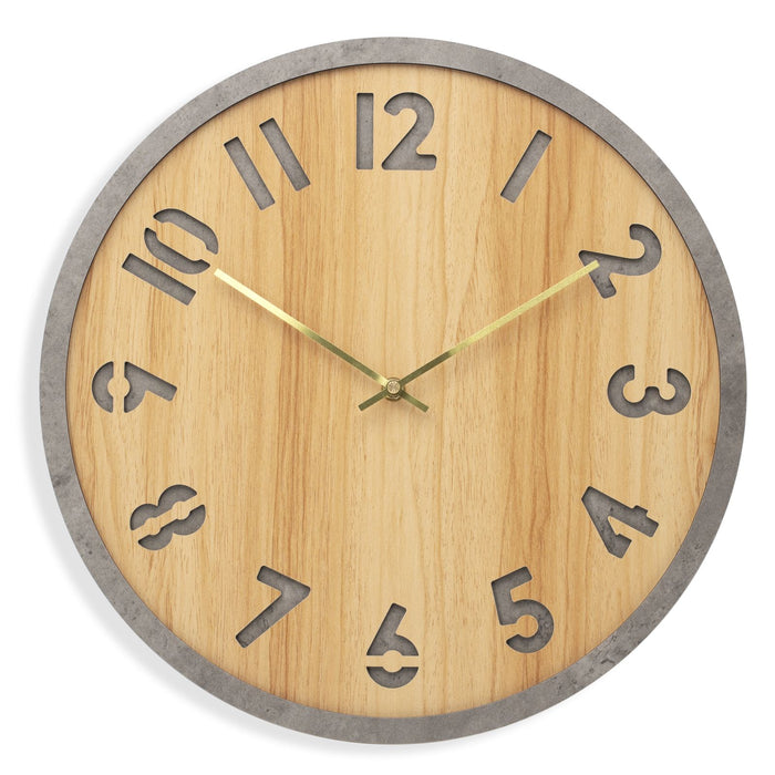 Jonah 40cm Silent Wall Clock, Wall Clocks, Ozark Home 