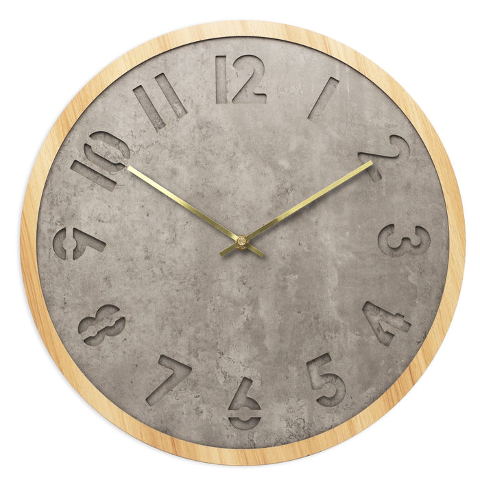 Jermaine 60cm Silent Wall Clock, Wall Clocks, Ozark Home 