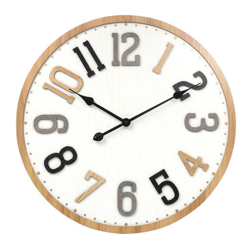 Teddy 60cm Wall Clock, Wall Clocks, Ozark Home 