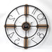 Elliot 60cm Wall Clock, Wall Clocks, Ozark Home 