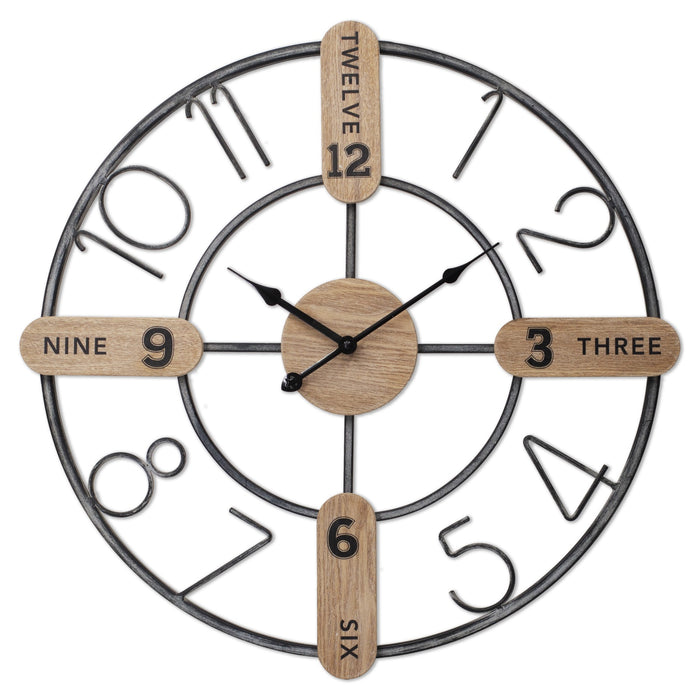 Karl 60cm Wall Clock, Wall Clocks, Ozark Home 