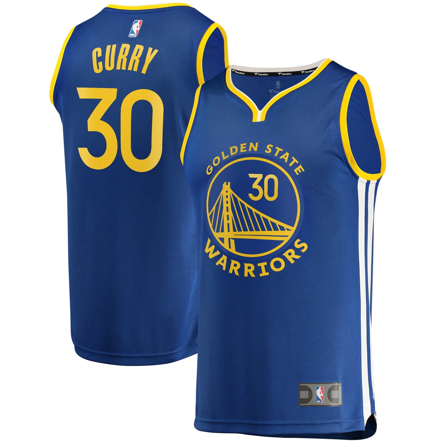 Stephen Curry Golden State Warriors Fanatics Branded Fast Break Replica Player Team Jersey - Icon Edition - Royal