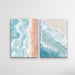 A Beach Somewhere - Two Piece Boho Beach Print Set, Wall Art, Ozark Home 