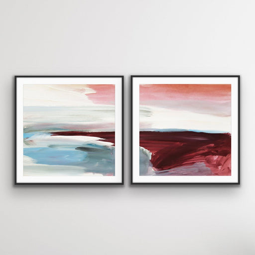 A Glorious Day - Two Piece Square Abstract Set, Wall Art, Ozark Home 