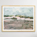 A Place To Remember - Abstract Landscape Pink and Green Print, Wall Art, Ozark Home 