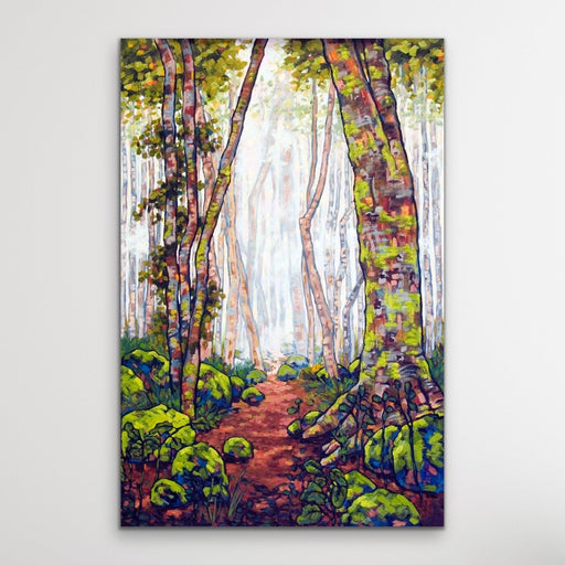 A Walk In The Rainforest - Australian Nature Misty Forest Canvas Print, Wall Art, Ozark Home 