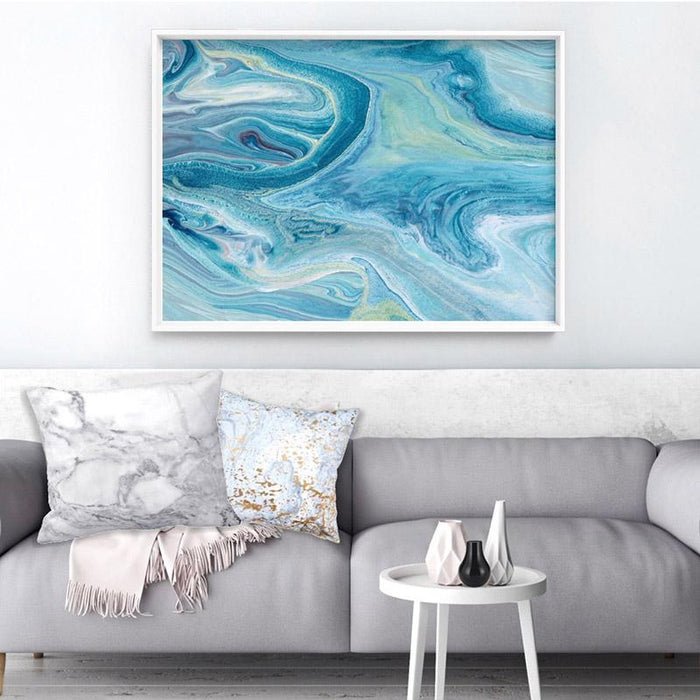 Abstract Ocean Park - Art Print - Ozark Home