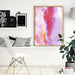 Abstract Watercolour Ink in Rose - Art Print - Ozark Home