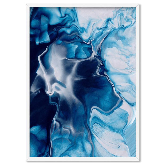 Abstract Fluid Ocean Breathing I - Art Print - Ozark Home