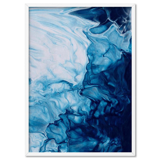 Abstract Fluid Ocean Breathing II - Art Print - Ozark Home