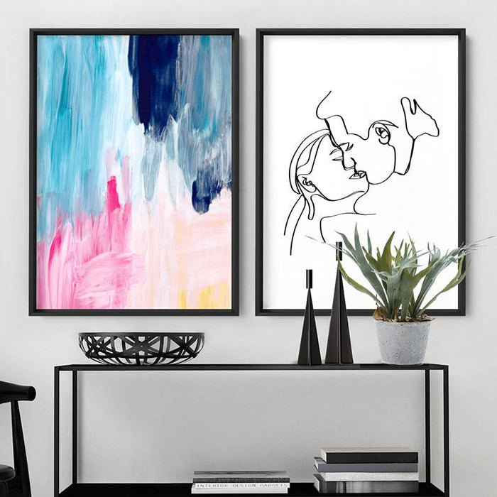 Abstract Brights Painting - Art Print, Wall Art, Ozark Home 